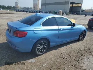 2018 BMW 2 Series 230i xDrive with VIN WBA2J3C56JVA49979, listed as a Copart auction lot 62429544 with 46,541 mi miles and Salvage title. Bid and sale history available at DreamBid. Image 3.