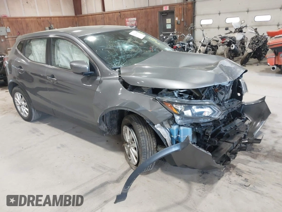 2021 Nissan Rogue S with VIN JN1BJ1AW7MW423744, listed as a IAAI auction lot 42122665 with 48,262 mi miles and . Bid and sale history available at DreamBid. Image 1.