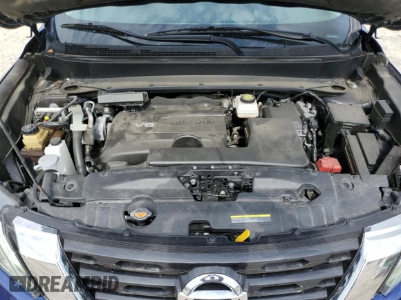 2020 Nissan Pathfinder SL with VIN 5N1DR2CMXLC592300, listed as a Copart auction lot 55471725 with 61,331 mi miles and Salvage title. Bid and sale history available at DreamBid. Image 12.