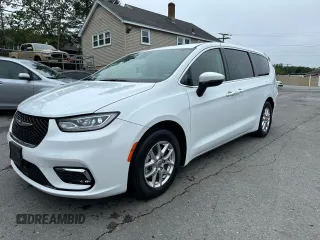2023 Chrysler Pacifica Touring L с VIN 2C4RC1BG8PR529226, выставлен на аукционе Copart как лот 61720485 с пробегом 68 507 миль миль и На запчасти • Non repairable. История ставок и продаж доступна на DreamBid. Изображение 1.