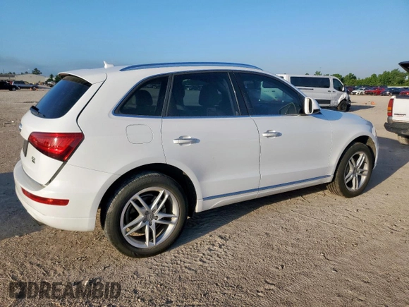 2017 Audi Q5 Premium with VIN WA1C2AFPXHA058733, listed as a Copart auction lot 61955185 with 60,052 mi miles and Salvage title. Bid and sale history available at DreamBid. Image 3.