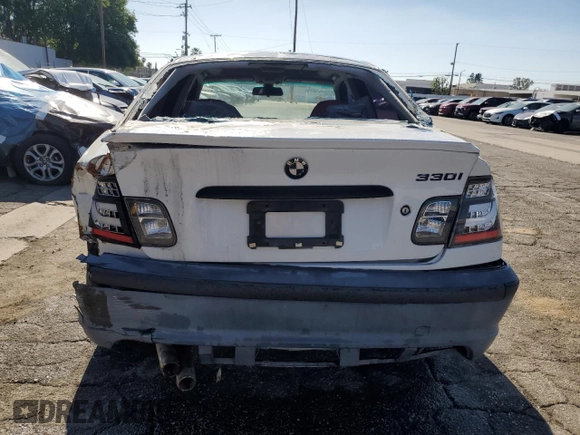 2002 BMW 3 Series 330i with VIN WBAEV53492KM21285, listed as a Copart auction lot 50736445 with 0 mi miles and Clean Title. Bid and sale history available at carsss.com. Image 6.