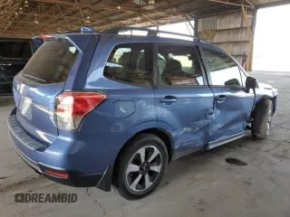 2018 Subaru Forester Premium with VIN JF2SJADCXJH504754, listed as a Copart auction lot 52184115 with 77,582 mi miles and Salvage Title. Bid and sale history available at carsss.com. Image 3.