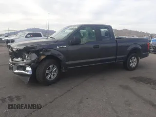 2019 Ford F-150 XL with VIN 1FTEX1CP3KKC69729, listed as a Copart auction lot 43538355 with 148,995 mi miles and Salvage title. Bid and sale history available at DreamBid. Image 1.