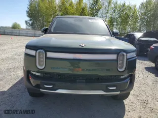 2023 Rivian R1T Adventure with VIN 7FCTGAAA1PN020979, listed as a Copart auction lot 52574025 with 0 mi miles and Salvage Title. Bid and sale history available at carsss.com. Image 5.