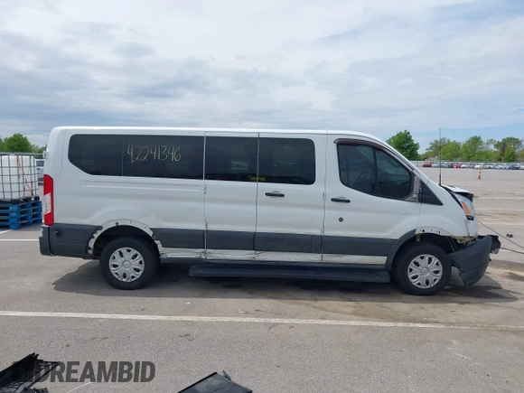 2015 Ford Transit XL with VIN 1FBZX2ZM8FKA42597, listed as a IAAI auction lot 42241346 with 195,673 mi miles and . Bid and sale history available at DreamBid. Image 14.