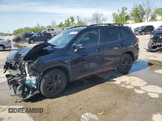 2022 Subaru Forester Special Sports with VIN JF2SKAJC2NH498892, listed as a Copart auction lot 54247895 with 31,813 mi miles and Salvage title. Bid and sale history available at DreamBid. Image 1.
