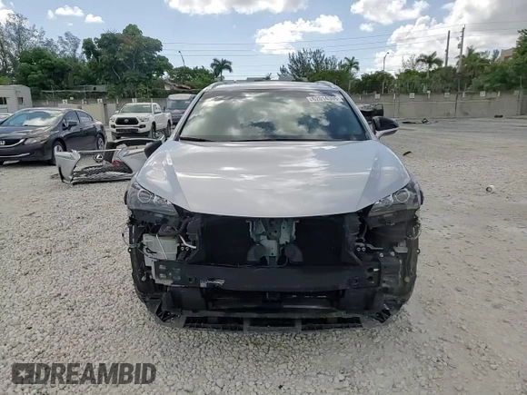 2017 Lexus NX 200t with VIN JTJYARBZ9H2077303, listed as a Copart auction lot 62014305 with 82,508 mi miles and Salvage title. Bid and sale history available at DreamBid. Image 15.