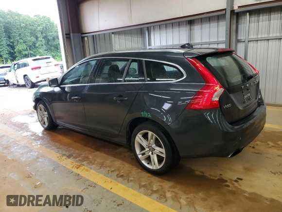 2015 Volvo V60 T5 Drive-E Platinum with VIN YV140MEM8F1261054, listed as a Copart auction lot 58130135 with 123,796 mi miles and Salvage title. Bid and sale history available at DreamBid. Image 2.