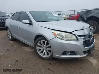 2015 Chevrolet Malibu LTZ with VIN 1G11F5SL9FU105265, listed as a IAAI auction lot 41506869 with 200,534 mi miles. Bid and sale history available at carsss.com. Image 1.