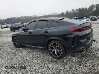 2024 BMW X6 xDrive40i with VIN 5UX33EX01R9S29270, listed as a Copart auction lot 43861375 with 0 mi miles and Salvage Title. Bid and sale history available at carsss.com. Image 2.