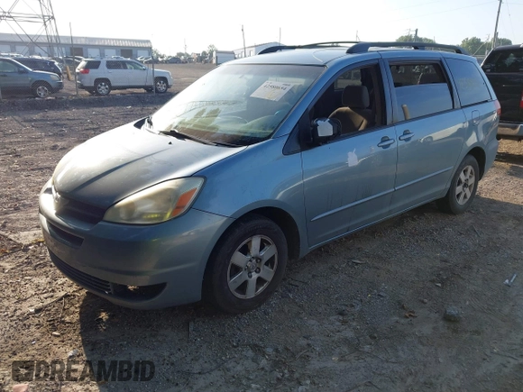 2005 Toyota Sienna CE with VIN 5TDZA23C55S303298, listed as a IAAI auction lot 42580654 with Not provided miles and . Bid and sale history available at DreamBid. Image 2.