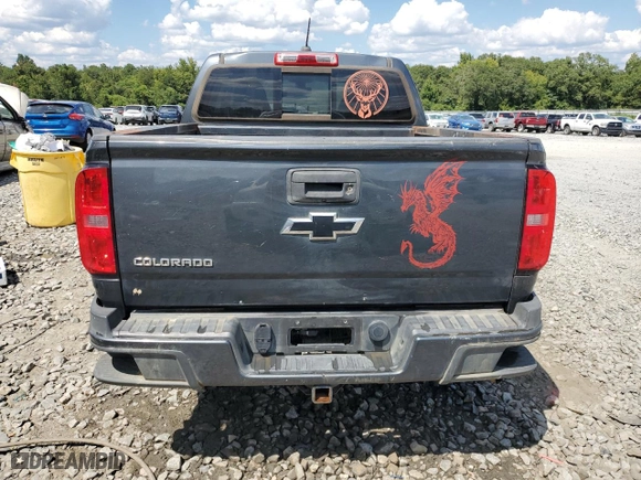 2017 Chevrolet Colorado 2WD Z71 with VIN 1GCGSDE1XH1184886, listed as a Copart auction lot 68612974 with 111,895 mi miles and Salvage Title. Bid and sale history available at carsss.com. Image 6.