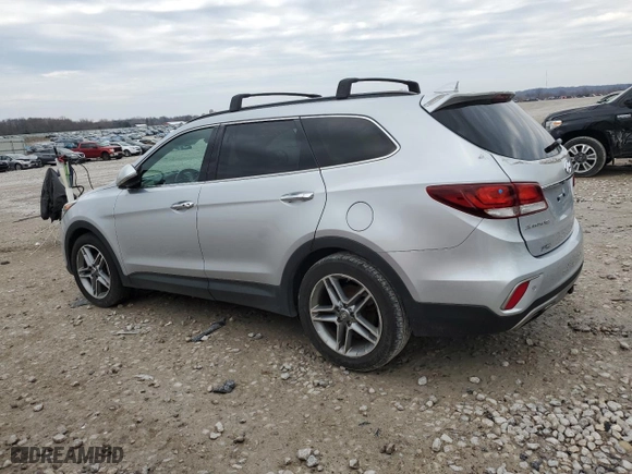 2017 Hyundai Santa Fe Limited Ultimate with VIN KM8SRDHF9HU229792, listed as a Copart auction lot 50763035 with 124,200 mi miles and Clean Title. Bid and sale history available at carsss.com. Image 2.