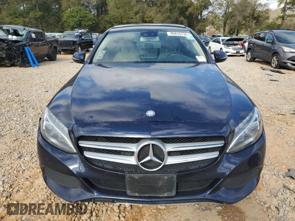 2017 Mercedes-Benz C 300 with VIN 55SWF4KB4HU206299, listed as a Copart auction lot 49476735 with 143,090 mi miles and Clean Title. Bid and sale history available at carsss.com. Image 5.
