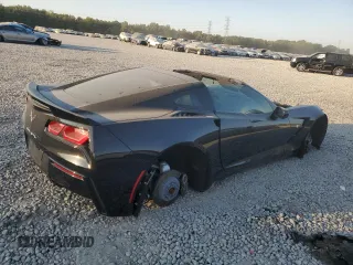 2019 Chevrolet Corvette 1LT with VIN 1G1YB2D73K5123693, listed as a Copart auction lot 75279184 with 0 mi miles and Salvage Title. Bid and sale history available at carsss.com. Image 3.
