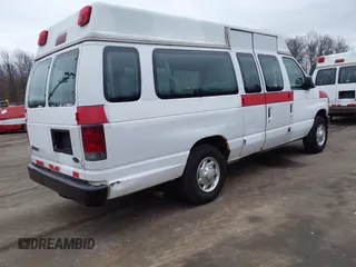 2008 Ford Econoline Cargo Commercial with VIN 1FTNS24W68DA45250, listed as a IAAI auction lot 41710309 with 240,564 mi miles and . Bid and sale history available at DreamBid. Image 4.