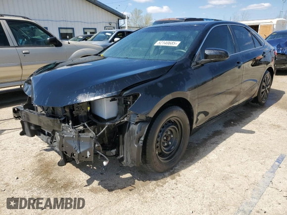2017 Toyota Camry XLE with VIN 4T1BF1FK0HU741786, listed as a Copart auction lot 52140685 with 58,052 mi miles and Salvage Title. Bid and sale history available at carsss.com. Image 1.