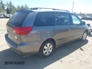 2004 Toyota Sienna CE with VIN 5TDZA23C84S215246, listed as a IAAI auction lot 42141248 with 146,206 mi miles and . Bid and sale history available at DreamBid. Image 4.