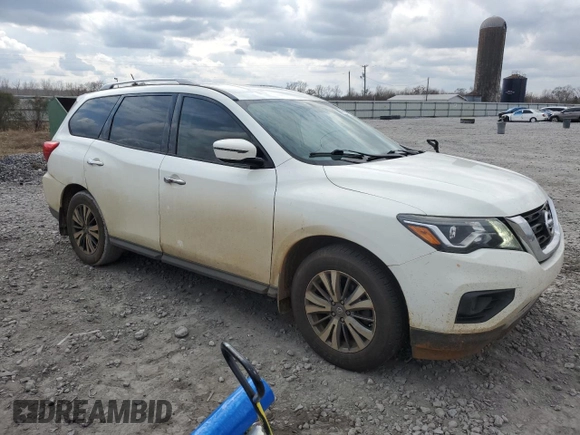 2018 Nissan Pathfinder S with VIN 5N1DR2MN1JC630582, listed as a Copart auction lot 44071455 with 126,719 mi miles and Salvage Title. Bid and sale history available at carsss.com. Image 4.