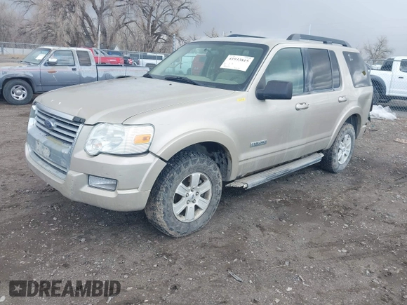 2007 Ford Explorer XLT with VIN 1FMEU73EX7UB55289, listed as a IAAI auction lot 41933815 with 192,559 mi miles. Bid and sale history available at carsss.com. Image 2.