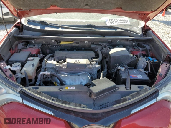 2017 Toyota RAV4 LE with VIN JTMBFREV1HJ134909, listed as a Copart auction lot 60103055 with 71,414 mi miles and Salvage title. Bid and sale history available at DreamBid. Image 11.