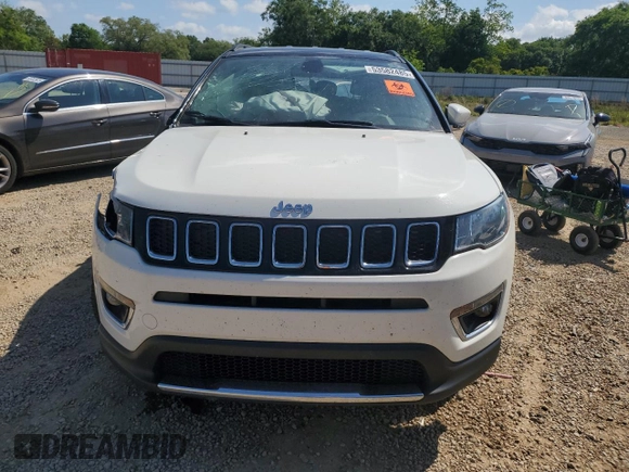 2020 Jeep Compass Limited с VIN 3C4NJDCB7LT233839, выставлен на аукционе Copart как лот 53582485 с пробегом 64 653 миль миль и Списание • Salvage title. История ставок и продаж доступна на DreamBid. Изображение 5.