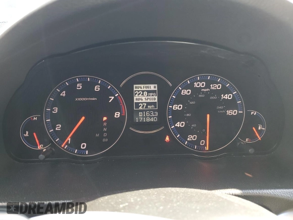 2006 Acura TSX с VIN JH4CL968X6C016721, выставлен на аукционе Copart как лот 63156765 с пробегом 171 840 миль миль и Списание • Salvage title. История ставок и продаж доступна на DreamBid. Изображение 9.