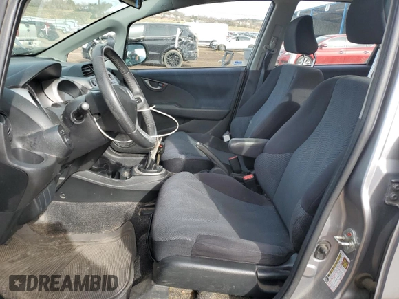 2010 Honda Fit Sport with VIN JHMGE8G41AC033885, listed as a Copart auction lot 49793605 with 114,910 mi miles and Salvage title. Bid and sale history available at DreamBid. Image 7.