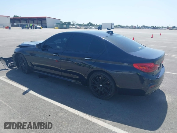 2017 BMW 5 Series 540i with VIN WBAJE5C38HG917101, listed as a IAAI auction lot 42047417 with 96,958 mi miles and . Bid and sale history available at DreamBid. Image 3.
