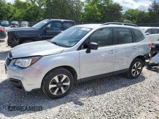 2017 Subaru Forester with VIN JF2SJABC4HH588650, listed as a Copart auction lot 61175905 with 52,057 mi miles and Salvage title. Bid and sale history available at DreamBid. Image 1.
