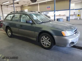 2001 Subaru Legacy Wagon Outback w/RL Equip with VIN 4S3BH675X17612530, listed as a Copart auction lot 75349464 with 140,074 mi miles and Clean Title. Bid and sale history available at carsss.com. Image 4.