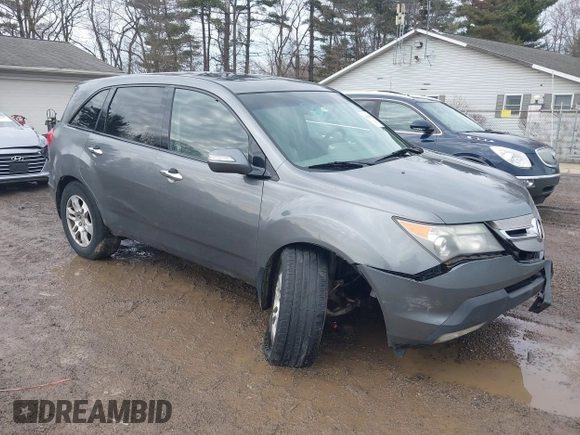 2008 Acura MDX Tech/Pwr Tail Gate with VIN 2HNYD28668H550767, listed as a IAAI auction lot 41460701 with 165,769 mi miles. Bid and sale history available at carsss.com. Image 1.