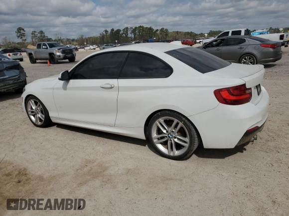 2016 BMW 2 Series 228i z VIN WBA1F9C57GV742193, wystawiony jako Copart lot #48878695 z przebiegiem Nie podano mil oraz Szkoda całkowita • Salvage title. Historia ofert i sprzedaży dostępna na DreamBid. Obrazek 2.
