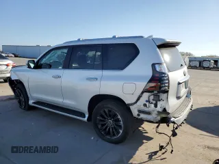 2023 Lexus GX with VIN JTJAM7BX4P5355081, listed as a Copart auction lot 48771915 with 24,000 mi miles and Salvage Title. Bid and sale history available at carsss.com. Image 2.