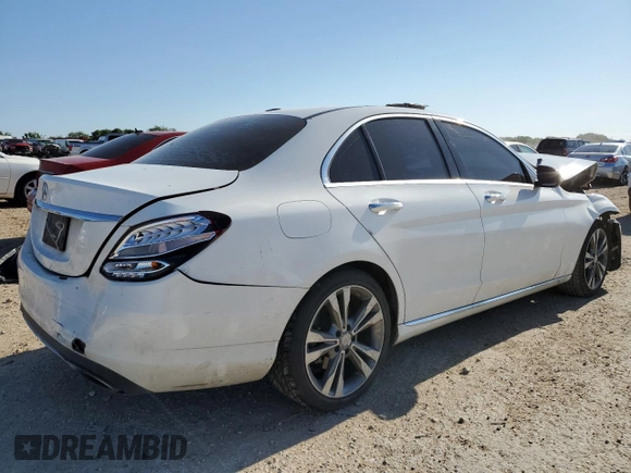 2016 Mercedes-Benz C 300 with VIN 55SWF4JB1GU132386, listed as a Copart auction lot 56716635 with 121,186 mi miles and Salvage title. Bid and sale history available at DreamBid. Image 3.