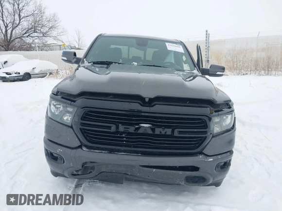 2020 Ram 1500 Big Horn with VIN 1C6SRFFT2LN182740, listed as a IAAI auction lot 41516660 with 86,489 mi miles and . Bid and sale history available at DreamBid. Image 12.