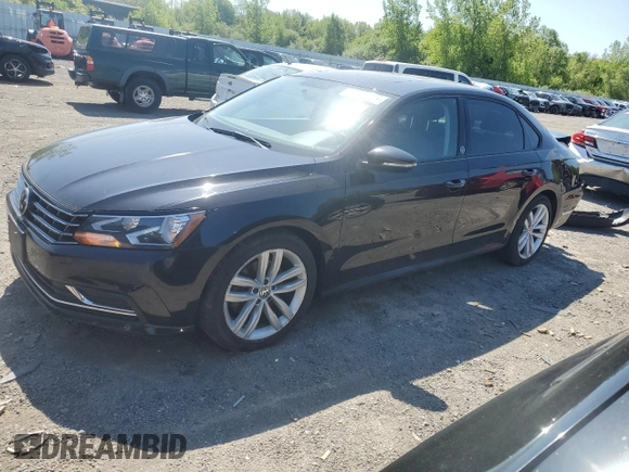 2019 Volkswagen Passat Wolfsburg Edition z VIN 1VWLA7A31KC007873, wystawiony jako Copart lot #51952005 z przebiegiem 86 011 mil mil oraz Szkoda całkowita • Salvage title. Historia ofert i sprzedaży dostępna na DreamBid. Obrazek 1.