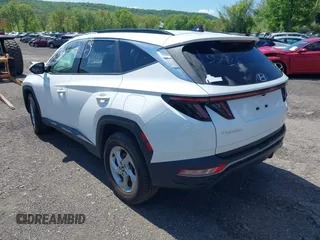 2022 Hyundai Tucson SEL with VIN 5NMJBCAE4NH124578, listed as a IAAI auction lot 41889731 with Not Provided miles. Bid and sale history available at carsss.com. Image 3.