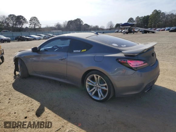 2012 Hyundai Genesis Coupe Grand Touring with VIN KMHHU6KH7CU066051, listed as a Copart auction lot 42713685 with 141,809 mi miles and Salvage title. Bid and sale history available at DreamBid. Image 2.