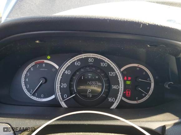 2014 Honda Accord Sedan LX with VIN 1HGCR2F3XEA018475, listed as a Copart auction lot 46278425 with 146,967 mi miles and Salvage Title. Bid and sale history available at carsss.com. Image 9.
