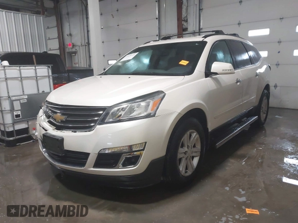 2013 Chevrolet Traverse LT with VIN 1GNKVGKD4DJ204519, listed as a IAAI auction lot 41600391 with 190,295 mi miles and . Bid and sale history available at DreamBid. Image 2.