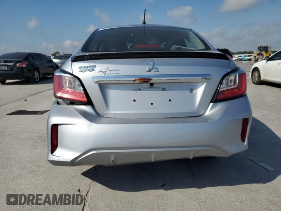 2022 Mitsubishi Mirage ES z VIN ML32FUFJ0NHF05453, wystawiony jako Copart lot #53673125 z przebiegiem 50 565 mil mil oraz Szkoda całkowita • Salvage title. Historia ofert i sprzedaży dostępna na DreamBid. Obrazek 6.