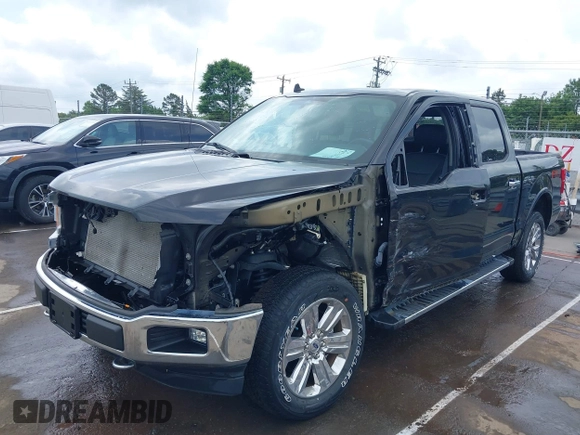 2020 Ford F-150 XL with VIN 1FTEW1E54LFA60279, listed as a IAAI auction lot 42120367 with 34,861 mi miles and . Bid and sale history available at DreamBid. Image 6.