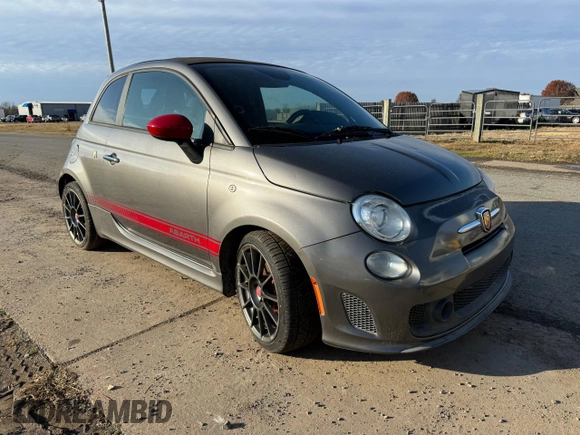 2013 FIAT 500 Abarth with VIN 3C3CFFJH4DT670361, listed as a Copart auction lot 84738664 with 79,555 mi miles and Clean Title. Bid and sale history available at carsss.com. Image 1.