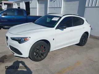 2020 Alfa Romeo Stelvio Sport z VIN ZASPAJAN4L7C75093, wystawiony jako IAAI lot #41900812 z przebiegiem 56 888 mil mil oraz . Historia ofert i sprzedaży dostępna na DreamBid. Obrazek 2.