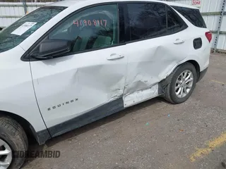 2018 Chevrolet Equinox LS with VIN 2GNAXHEVXJ6127471, listed as a IAAI auction lot 41908117 with 55,695 mi miles and . Bid and sale history available at DreamBid. Image 6.