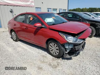 2018 Hyundai Accent SEL with VIN 3KPC24A36JE027154, listed as a Copart auction lot 71101934 with 76,717 mi miles and Salvage Title. Bid and sale history available at carsss.com. Image 4.