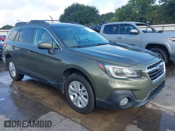 2018 Subaru Outback Premium z VIN 4S4BSAFC1J3292554, wystawiony jako IAAI lot #42414049 z przebiegiem 115 211 mil mil oraz . Historia ofert i sprzedaży dostępna na DreamBid. Obrazek 1.