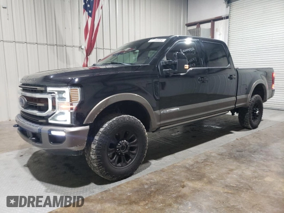 2021 Ford Super Duty F-250 SRW XL with VIN 1FT8W2BT7MEC06719, listed as a Copart auction lot 37700054 with 57,153 mi miles and Clean Title. Bid and sale history available at carsss.com. Image 1.